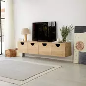 HANAH HOME TV polica Four Seasons Sapphire Oak