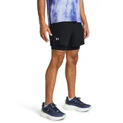 Kratke hlače Under Armour LAUNCH 5 2-IN1 SHORTS Black M