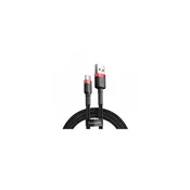 BASEUS Cafule 2A USB na USB-C kabel 2 m (crveno-crni)