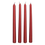 Set Duguljastih Sveca 4/1 Red Toper