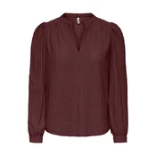 ONLY Bluza ONLMINNA kostanj rjava
