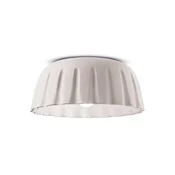 Ferroluce Stropna svetilka Madame Gres keramika, višina 17 cm, bela - Dnevna soba/jedilnica - Sodobni