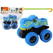 slomart LEAN TOYS Terenski Vozilo Tyranozaver Rex na vzgon - modra