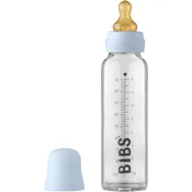 BIBS Baby Glass Bottle 225 ml Baby Blue Bottle 225 ml