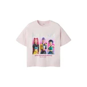 NAME IT Majica NKFMaja Kpop  rumena / lila / roza / rosé