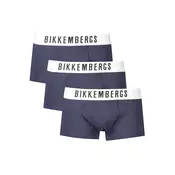 Bikkembergs Set muških bokserica BKK1UTR10TR, 3 komada, Teget