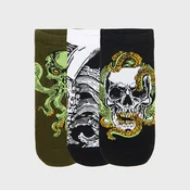 Cropp - MEN`S SOCKS MULTI - modro zelena