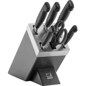ZWILLING FOUR STAR kuhinjski noži, komplet 7 kosov, sivi