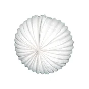 Bela kroglasta svetilka 25 cm