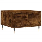Vidaxl Klubska mizica 55x55x36,5 cm inženirski les