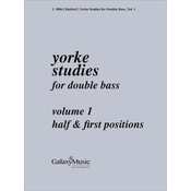 YORKE:STUDIES FOR DOUBLE BASS VOL.1 HALF & FIRST POSITIONS