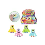 Teddies Gumijasti antistresni mačji plaz Monster 11cm - mešanica barv