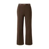 Calvin Klein Jeans Hlače temno rjava