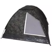 MFH Monodom šotor za 3 osebe woodland 210x210x130 cm