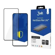 3mk kaljeno steklo HardGlass Max Lite Black za Redmi Note 13 5G