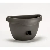 eoshop Cvetlični lonček na steni Siesta siva - premer 29 cm