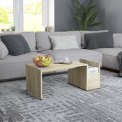 Stolic za kavu boja hrasta sonome 90x45x35 cm konstruirano drvo