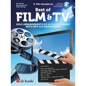BEST OF FILM & TV PLAY ALONG ALTO SAXOPHONE + AUDIO ACCESS