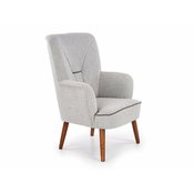 Fotelja Houston 895 Siva, 102x76x78cm, Tkanina, GambeNoge: Drvo