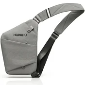 Muška Crossbody Torba HARAHU Vector - Siva KP40363