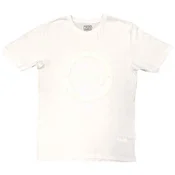 Kiss Buzzsaw Logo (Hi-Build White-On-White) White M Majica