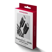 AXAGON RVD-HI20C2, DisplayPort -> HDMI 2.0b reduktor / kabel 1,8 m, 4K/60Hz