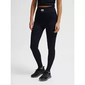hmlPULSE SEAMLESS RIB MW TIGHTS, ženske bešavne tajice