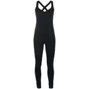 No Ka Oi - sleeveless sweetheart unitard - women - Black