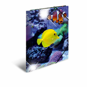 Herma - Mapa s elasticnom gumicom A4 PP Herma Glossy Riba