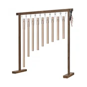 Zvončki Tube Chimes 9kos zvočna kopel Solfeggio Set, SBTSETSOL MEINL