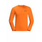 Jack Wolfskin INFINITE L/S M, muška planianrska majica, narancasta 1808312