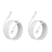 Podatkovni kabel USB-C - C za hitro polnjenje, 2 m, 67 W, združljiv z iPhone 15 Pro/15 Pro Max/iPad Pro 2020, 2 kosa