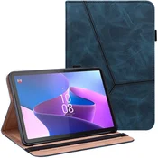 GS Ovitek za Lenovo Tab P11 Pro Gen 2 TB132FU TB132XU 11.2, klasičen, z držalom za pisalo, temno moder