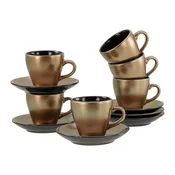 Creatable Kavni Servis Golden Days Black, 12-Delni