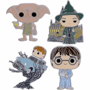 FUNKO Harry Potter and the Chamber of Secrets 20th Anniversary Enamel Pin 4-Pack Set, (20499260)