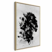 Slika - Classic Profile (1 Part) Vertical 60x90 U prirodnom drvenom okviru