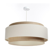 Luster na sajli DOBLO 1xE27/60W/230V krem/bež