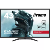 PALIT iiyama G-Master/G4380UHSU-B1/42,5/VA/4K UHD/144Hz/0,4ms/črna/3R