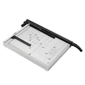 VEVOR Rezalnik papirja gilotina 66x41x8 cm bela