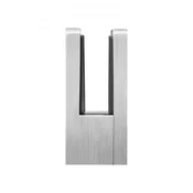 VEVOR Stekleni objemka YSBLJ02 55x55x26 mm srebrna