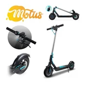 Električni skiro Motus Scooty 8.5 z velikimi kolesi, LCD LED zaslonom, tempomatom in disk zavoro 36V 7800 mAh do 25km/h črn