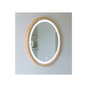 Ogledalo Perfection Slim 50 Hrast LED