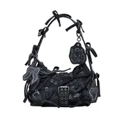 Desigual Torba za čez ramo María Escoté siva/temno siva