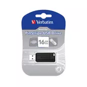 VERBATIM USB ključ PIN STRIPE 16GB