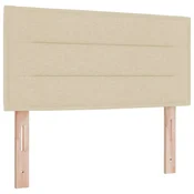 Vidaxl Vzglavje krema 80 cm blago
