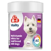8in1 Vitality Multivitamin Small Breed 70 tbl