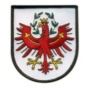 shumee Našitek grba Tirolske - Prišiven - Vezen našitek/značka/emblem