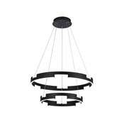 Redo 01-3179 - LED prigušiva luster na sajli CASTLE LED/60W/230V crna
