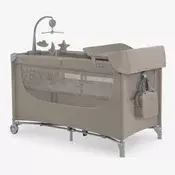 Kikka Boo Krevetac Nighty Night premium 2 nivoa sa rancem i pultom Beige ( KKB11154 )