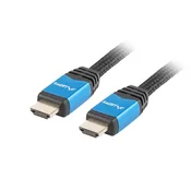 Lanberg Premium HDMI-HDMI M/M kabel v2.0 4K, 3 m, črn